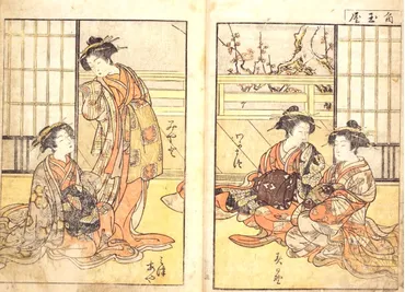『青楼美人合姿鏡』とは？ 蔦屋重三郎と吉原遊廓の世界を紐解く！吉原遊女たちの華やかな姿と舞台裏