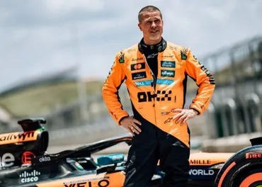 ブラッド・ピット、映画『F1／エフワン』公開を前にF1初走行を実現「唯一無二の感覚。しばらく興奮状態だった」 