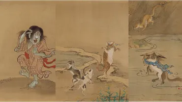 べらぼう」に登場！史実、喜多川歌麿を育てた妖怪画の元祖・鳥山石燕の『百鬼夜行図巻』が圧巻すぎる 