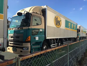 ヤマト運輸】浜松主管支店のB号車とE号車を観察 