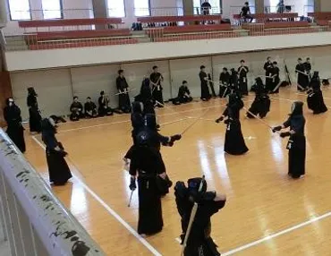 パナソニック剣道部 in 高知県立武道館 