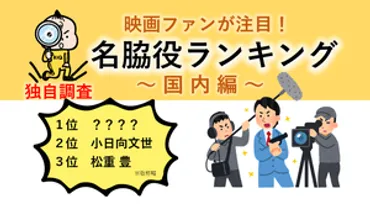 名前がわからない俳優の名前を調べる方法！顔は分かるのに名前が思い出せない…とは！