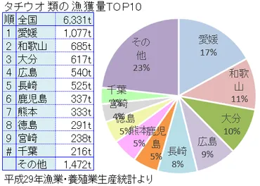 タチウオ／太刀魚／立魚 : 旬の魚介百科