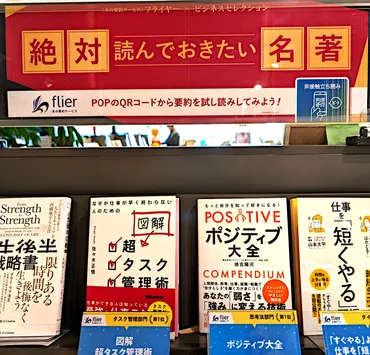 ポジティブ大全》（総合法令出版） が《絶対読んでおきたい名著》 #思考法 #ランキング1位 選ばれました。 