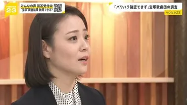 パワハラ゛゛長時間労働゛ 宝塚歌劇団女性死亡 元タカラジェンヌが語る内情とは【news23】 