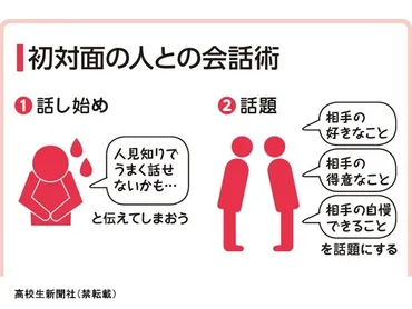 新学年にドキドキ…友達の作り方は？ 初対面の人と仲良くなる話し方のコツ