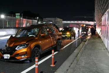 国道２９８号で１３台絡む多重事故 ４人が病院に搬送、１人が痛み訴え 道の駅「いちかわ」近く 市川 