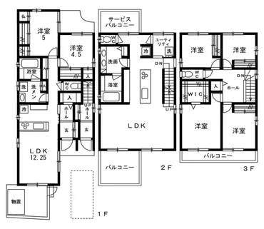 完全分離型の二世帯住宅とは？どんな間取りが人気？別居感覚で同居生活が楽しめる！ 