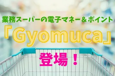 ついに出た！業務スーパーの電子マネー＆ポイント「Gyomuca」 