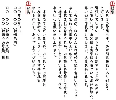 コピーして使える例文あり】結婚挨拶のお礼状を親目線でチェック！書き方と送り方を解説 