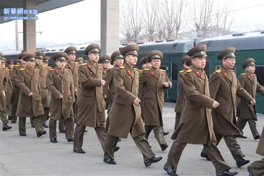 朝鮮功勲国家合唱団と牡丹峰楽団が中国公演に出発_新華網日本語