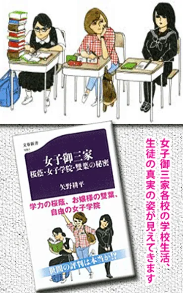 女子御三家（桜蔭・女子学院・雙葉）志望の必読書！（エデュママブック・教育書）