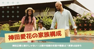 神田愛花の家族構成！神田正輝と親子じゃない！父親や母親の年齢や職業は？実家は金持ち 