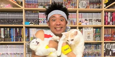 スペシャルインタビュー：【サンシャイン池崎さん】施設から迎えた保護猫２匹が人生を変えた