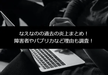 なえなのの過去の炎上まとめ！障害者やパプリカなど理由も調査！