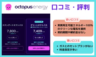 オクトパスエナジーの日本進出は成功するのか？イギリス発の新電力会社とは！？